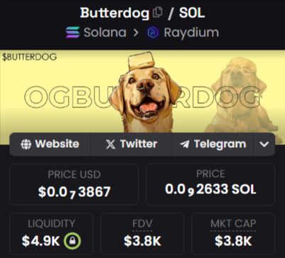 OGButterdog's tweet photo. @cb_doge https://t.co/chh6IkD1bh