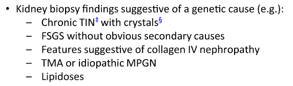 Genetic testing is indicated in these renal bx findings
doi.org/10.1053/j.ajkd… #renalpath #nephrology