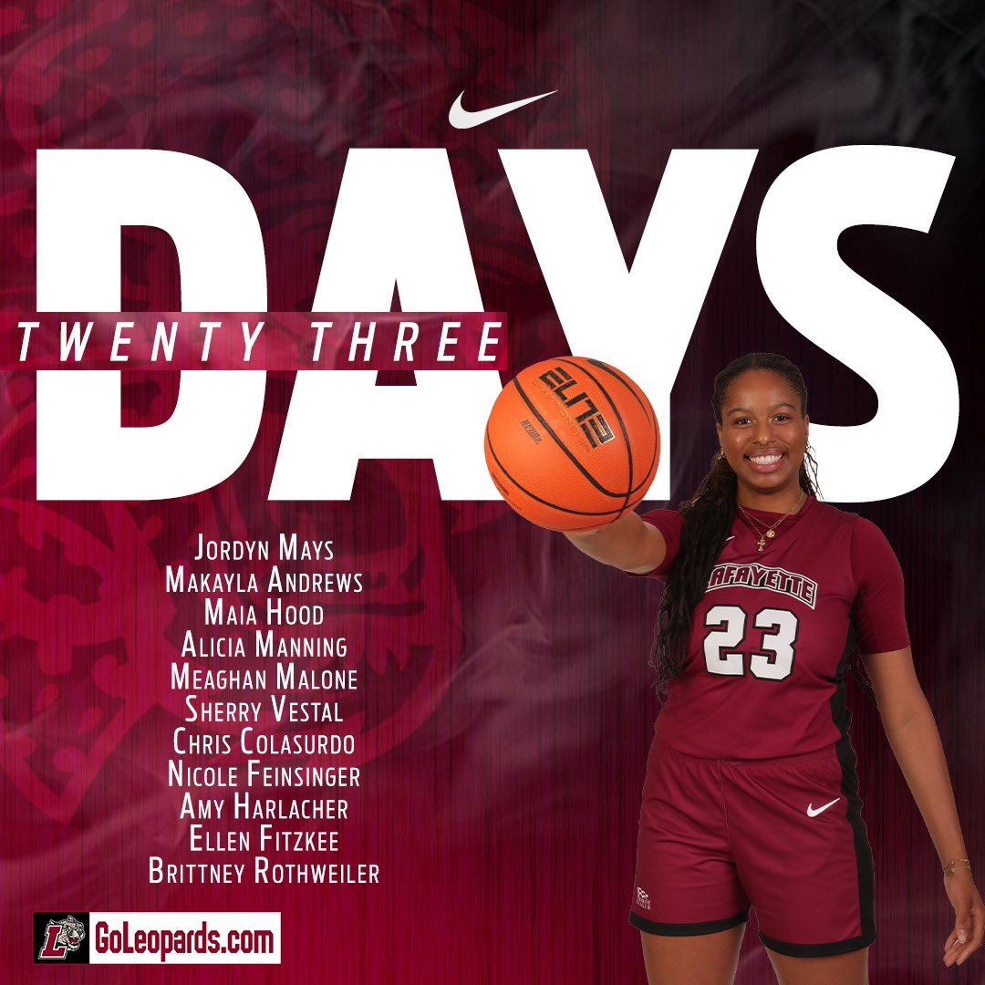 <a href="/jordynmalachi11/">Jordyn Mays</a> days away until the Leopards take the court!! #rollpards 🐆