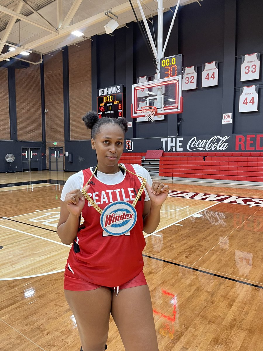 Seattle U Womenโs Basketball๐ (@seattleu_wbb) on Twitter photo Another week of practice in the books โ
Player of the Week: <a href="/SydnieRodrigue4/">Sydnie Rodriguez</a>
Dawg of the Week: Candy Edokpaigbe
Shooter of the Week: Tai Kozlova
Windex Warrior of the Week: Christeina Bryan Another week of practice in the books โ
Player of the Week: <a href="/SydnieRodrigue4/">Sydnie Rodriguez</a>
Dawg of the Week: Candy Edokpaigbe
Shooter of the Week: Tai Kozlova
Windex Warrior of the Week: Christeina Bryan