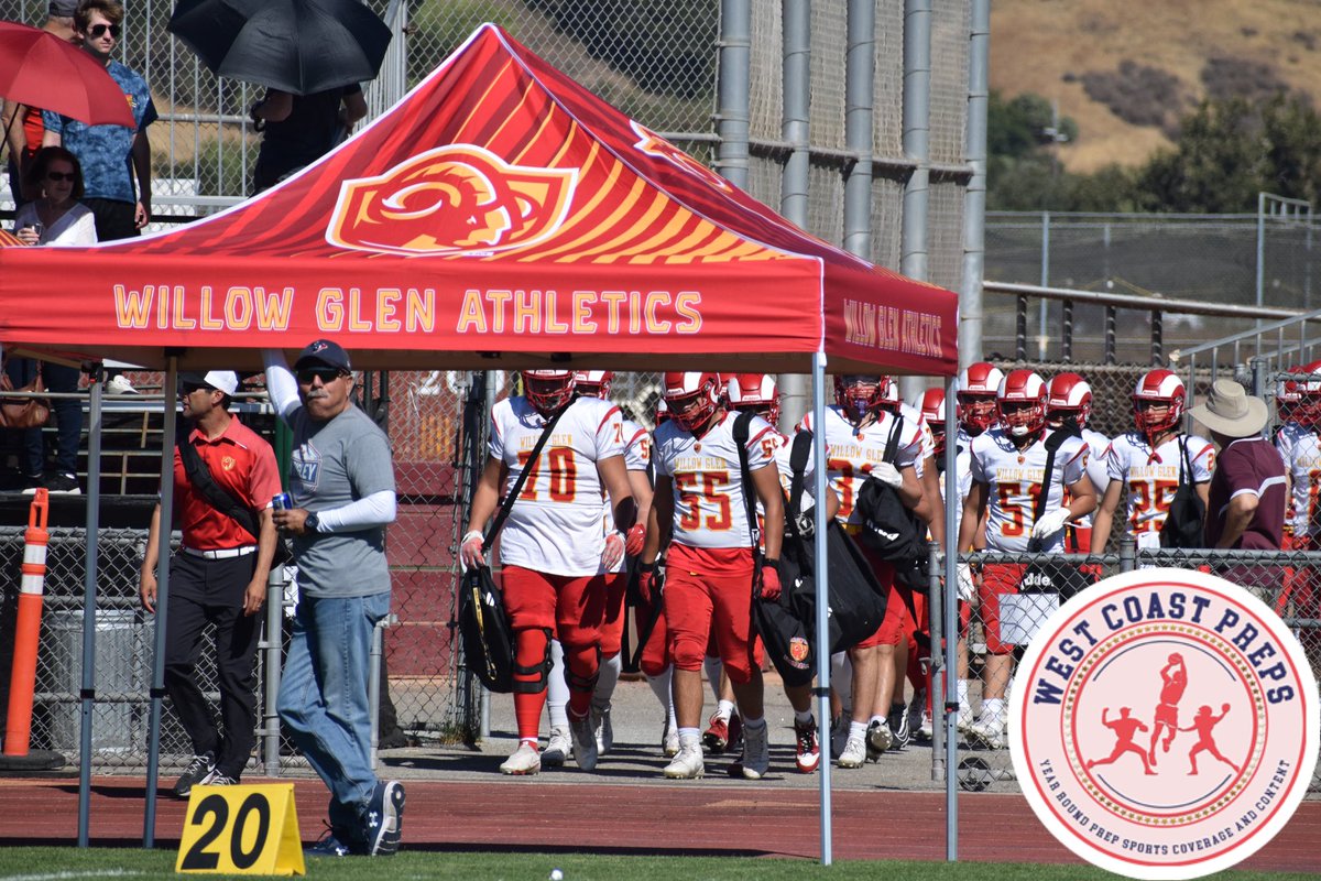 Final: Willow Glen 20 , Sobrato 3 

Postgame coverage coming soon to WestCoastPreps.com