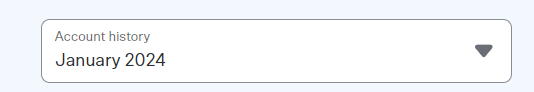 judyfrie's tweet photo. @Venmo how can i get statement history from 2023? cant change 2024 to 2023. https://t.co/cEmkqaYOQS