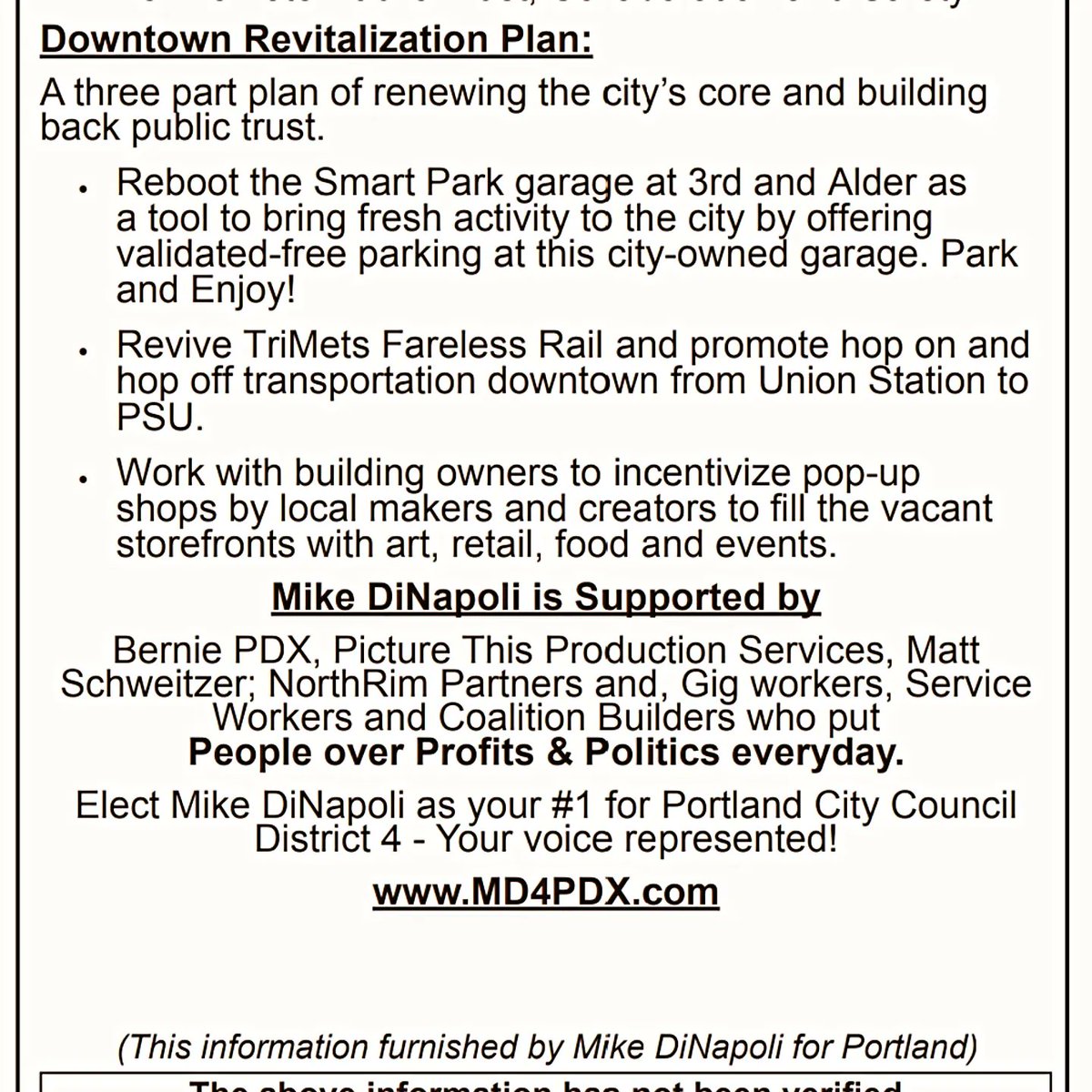 MD4PDX's tweet photo. Proud to share my Portland City Council candidacy! As a union tradesperson &amp; lifelong Portlander, I'm fighting for working-class values, environmental protection, mental health access, &amp; affordability. Let’s build a stronger, fairer Portland together! #MikeDiNapoliForPortland https://t.co/Idr8gvoOaO
