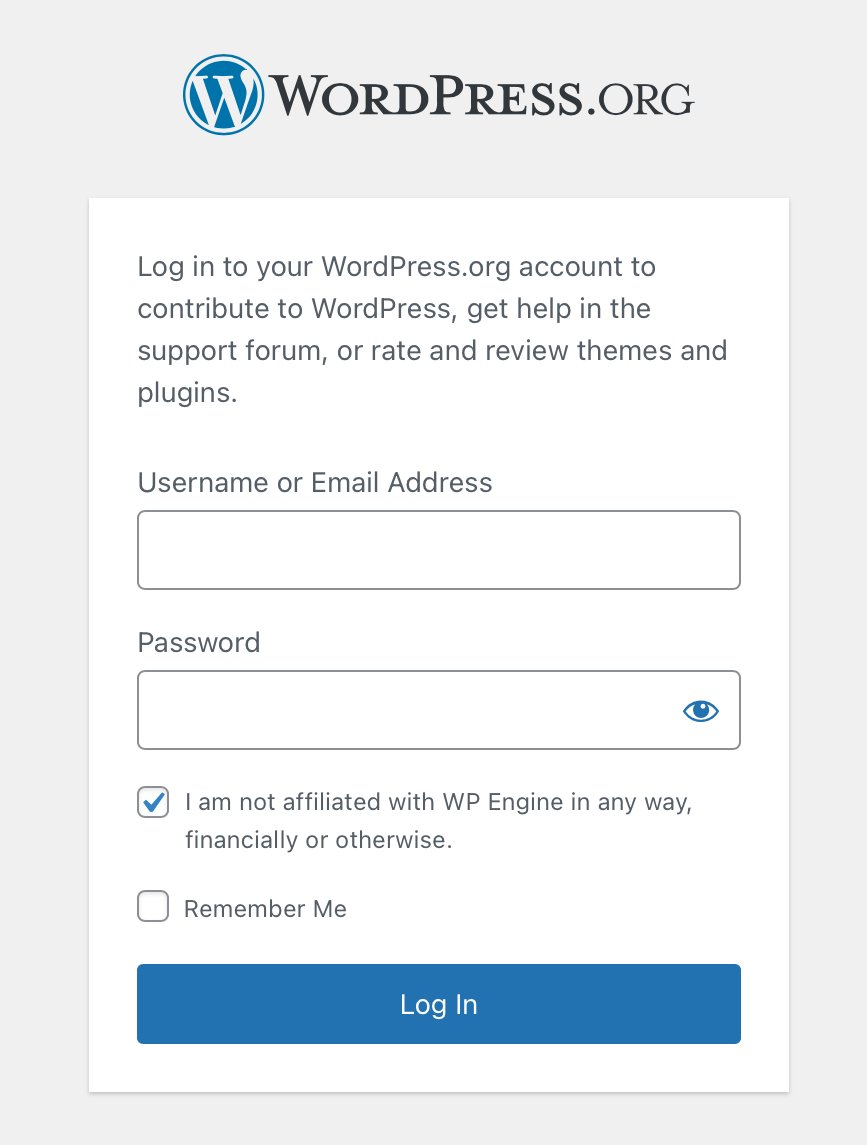 Interesting checkbox on WordPress.org -  <a href="/wpengine/">WP Engine</a>