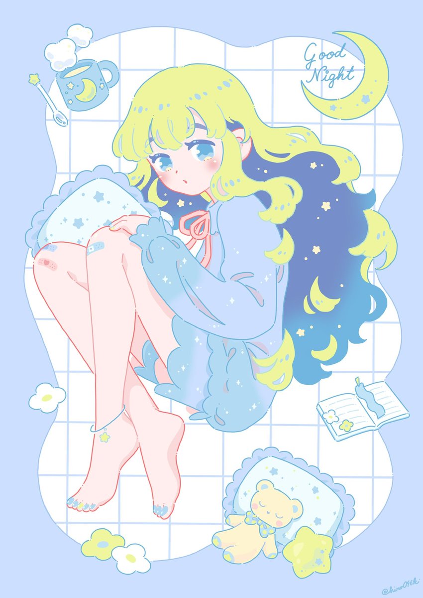 hiro046K's tweet image. Night Mix

#illustration #イラスト #AdobeFresco