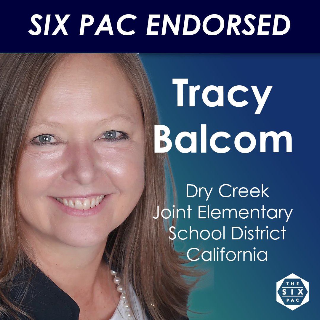 Tracy Balcom is stepping up to flip the conservative board of Dry Creek Joint Elementary School District, which has passed policies that undermine the district’s diversity and force the outing of LGBTQ+ students.  #schoolboard #sixpac