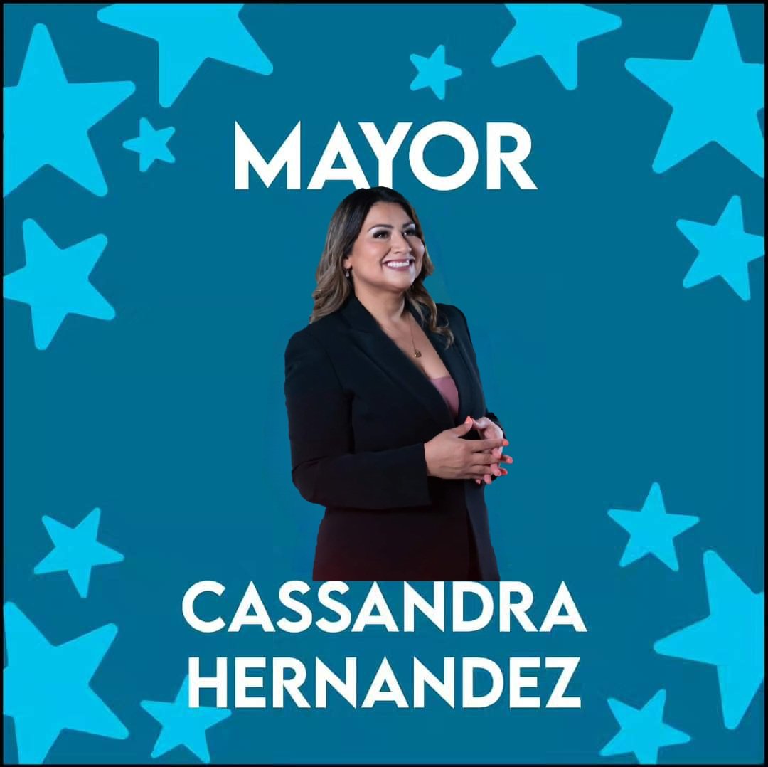 VoteCassandraEP's tweet photo. Exciting news!! I've been endorsed by the El Paso Young Democrats! Thank you for your support ♥️.  As mayor, I'll prioritize job opportunities and internships for young El Pasoans to succeed and get back on track. Thank you for believing in me. 🎉💓 https://t.co/GxJPWQ8CL7
