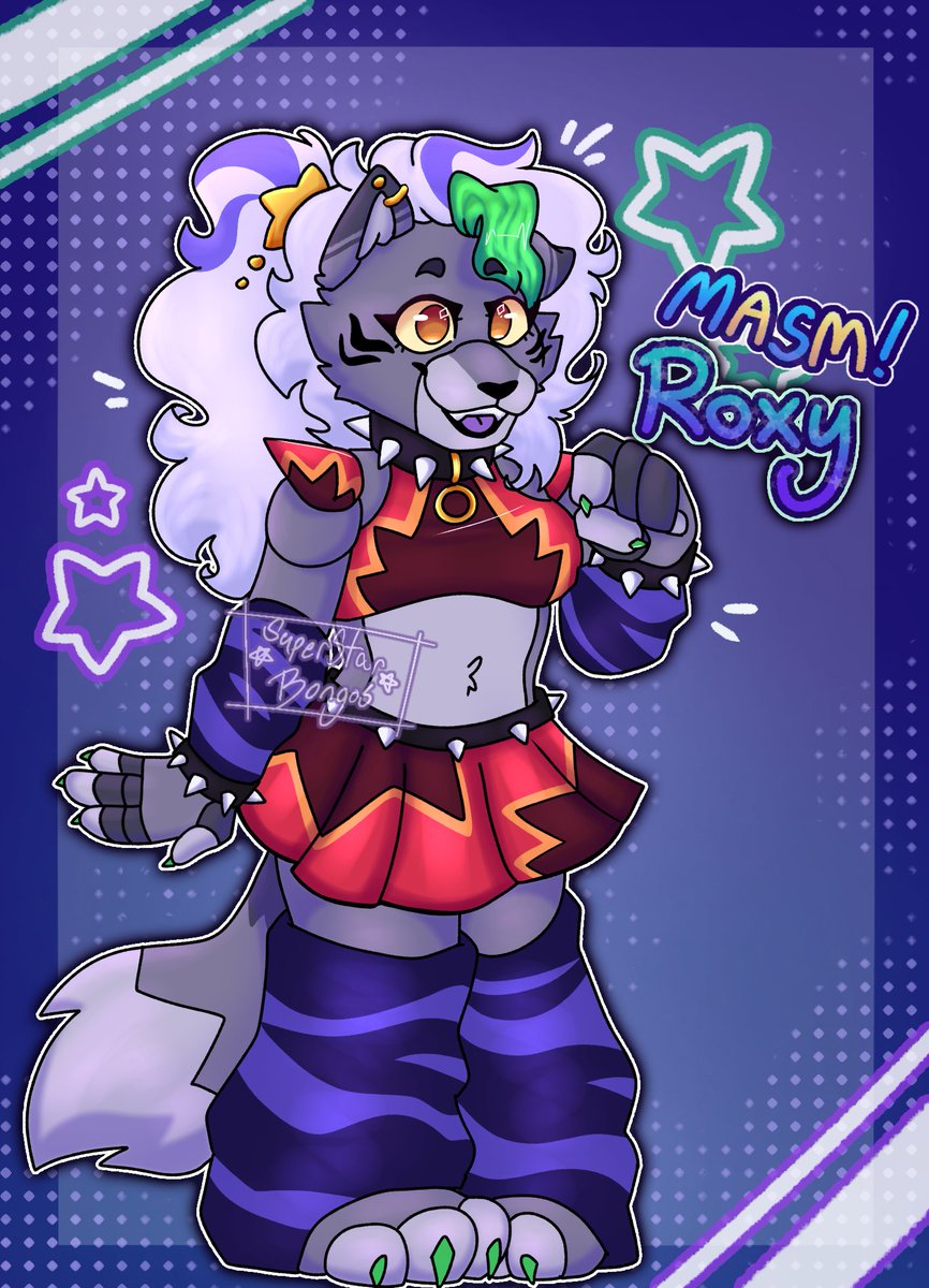 SuperStar_B0ngo's tweet image. I LOVE HERRR
#MASM #MoonandSunMinecraft #fnafsecuritybreach #roxannewolf