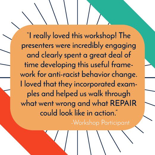 The_DEARProject's tweet image. We love to hear it! There are still spots in our cultural rupture CE workshop happening on Oct 18 from 1-4pm EST!
us06web.zoom.us/webinar/regist…