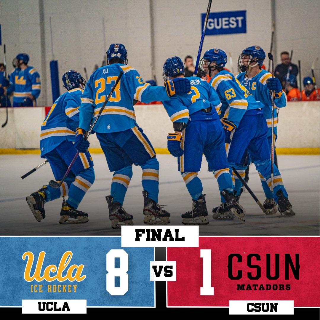 Got it done against CSUN. Catch game 2 tonight at The Cube!