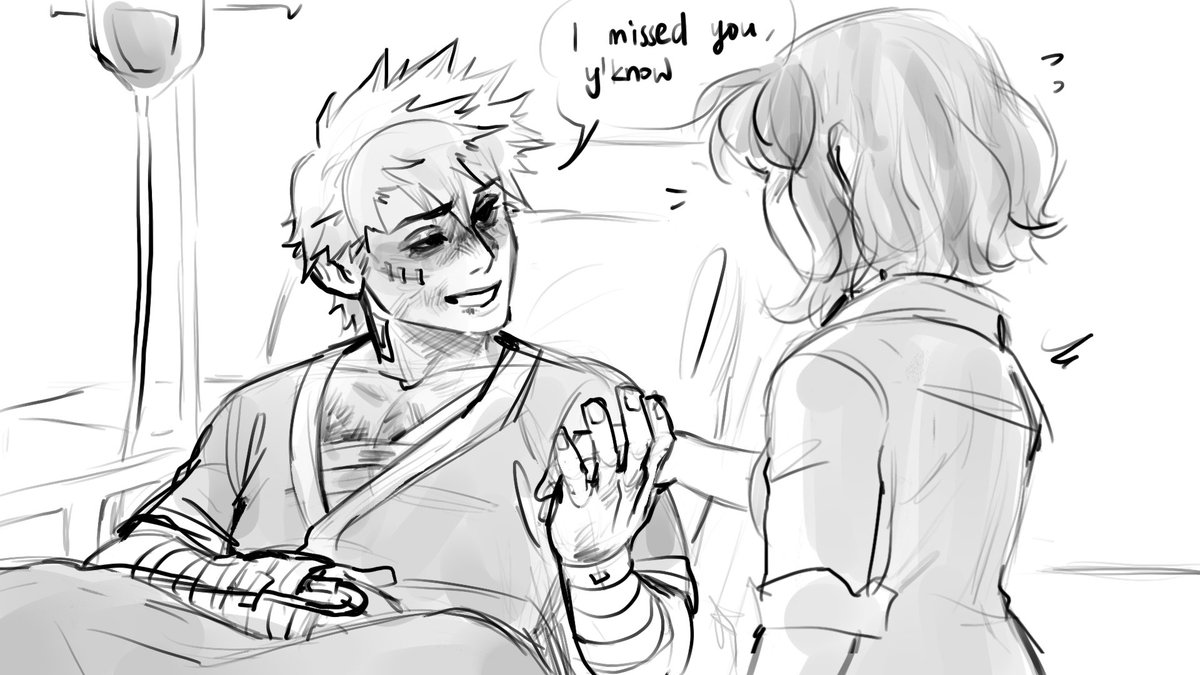 MyNemWynx's tweet image. iono where I was goin with this, but here some lil #kacchako art for my bday KNDIEJD