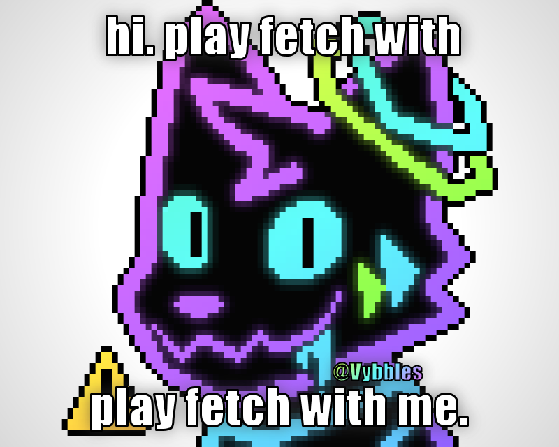 Vybbles's tweet image. hey! come here. please