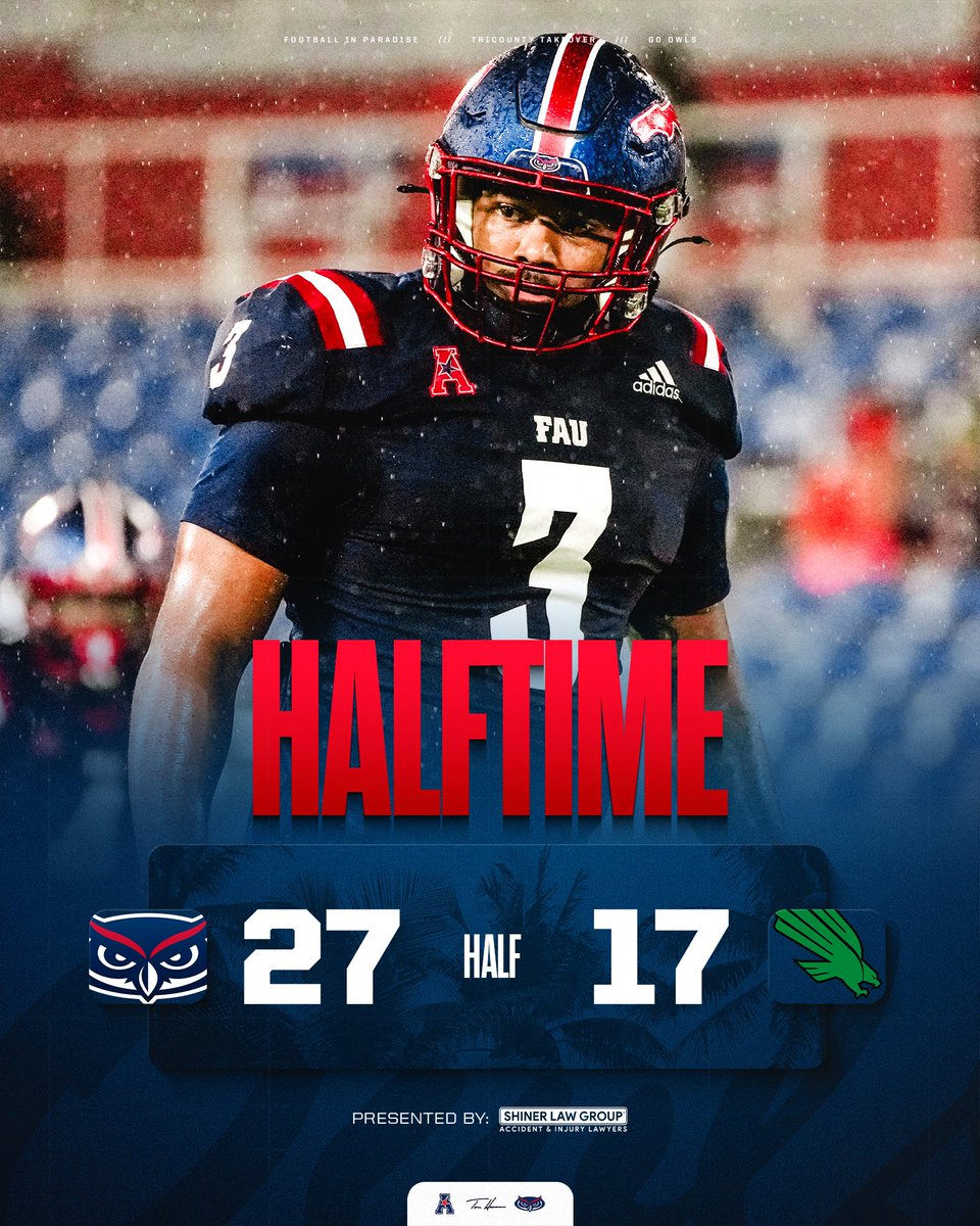 Leading at the half.

#TriCountyTakeover
#WinningInParadise