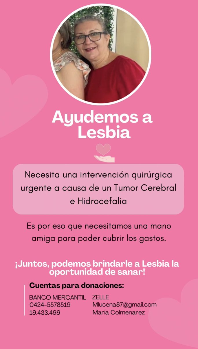 CarlittaOviedo's tweet photo. Ayúdame a salvar a mi mamá 🙏🏽❤️‍🩹 https://t.co/wKKpTpGkag