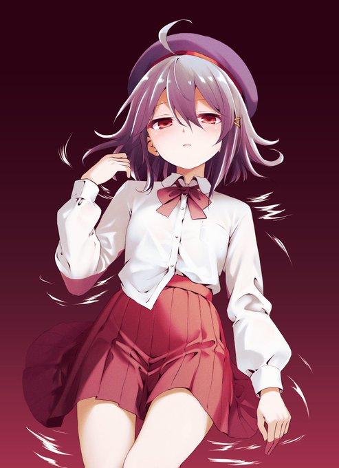 これは描いてたらなんかゼロ年代のエロゲのキービジュアルにありそうな感じになったウズメ 多分流血BADEND多めの 