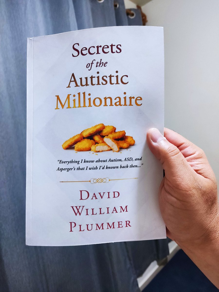 rlhernandezch's tweet photo. Today I got my copy of #SecretsOfTheAutisticMillionaire from @davepl1968 .
It arrives in a perfect timing in life... Need to say. https://t.co/utieQpx5RF