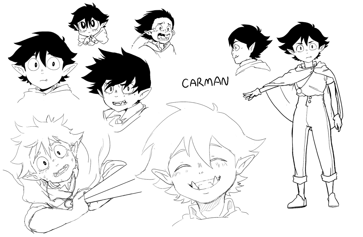 ScenicTadpole's tweet photo. My little goblin OC. I love him. https://t.co/sIjptUAf2T