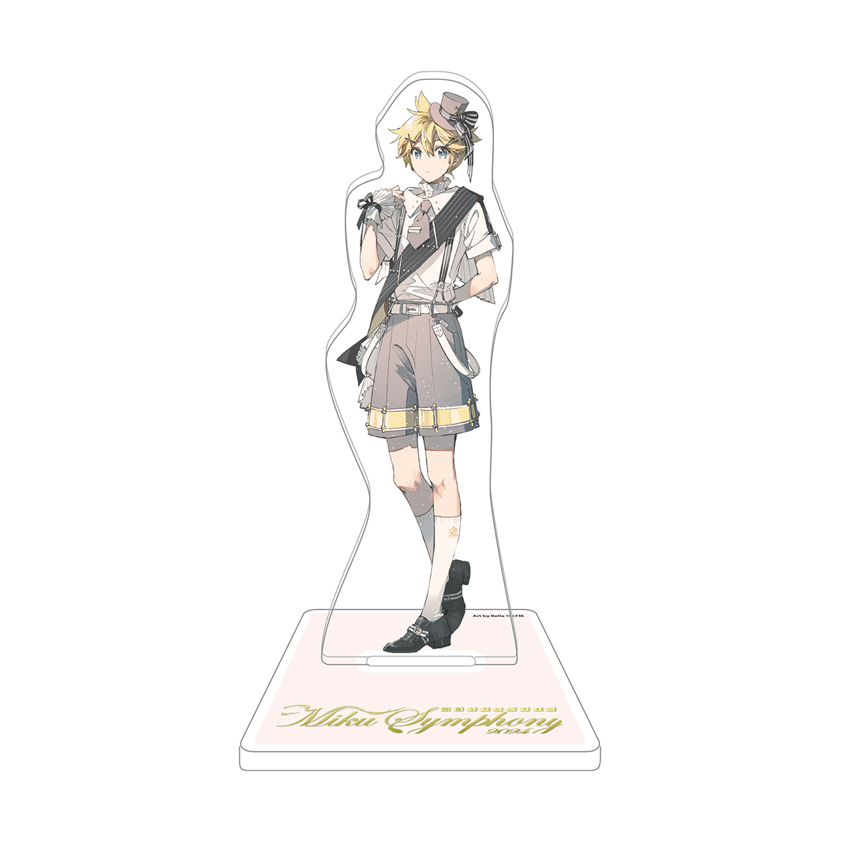 初音ミクシンフォニー 2025 アクリル　色紙　鏡音リン 横浜/神戸公演ver 初音ミクシンフォニー 2025 アクリル 色紙 鏡音リン 横浜/神戸