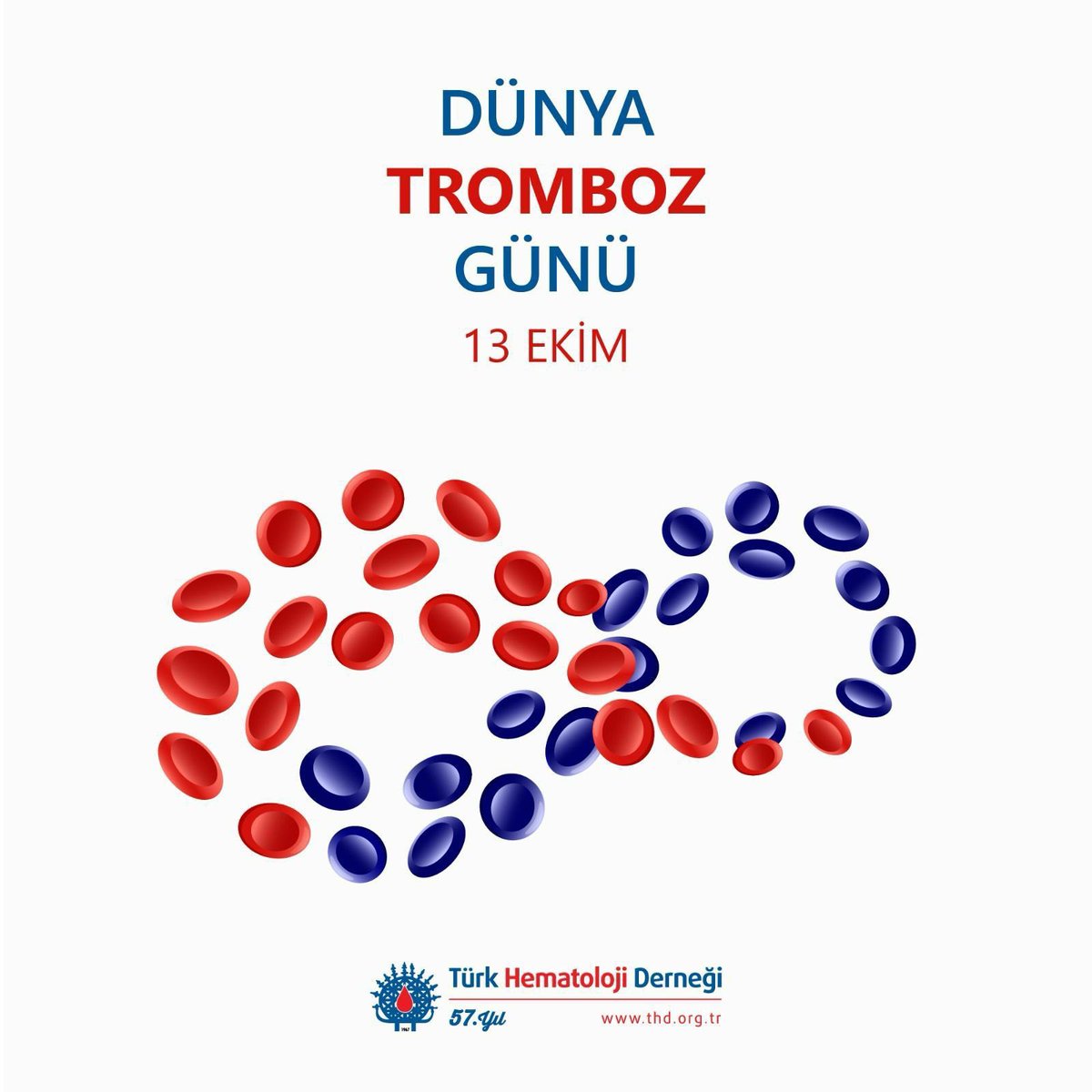 Bugün 13 Ekim “Dünya Tromboz Günü” 🩸