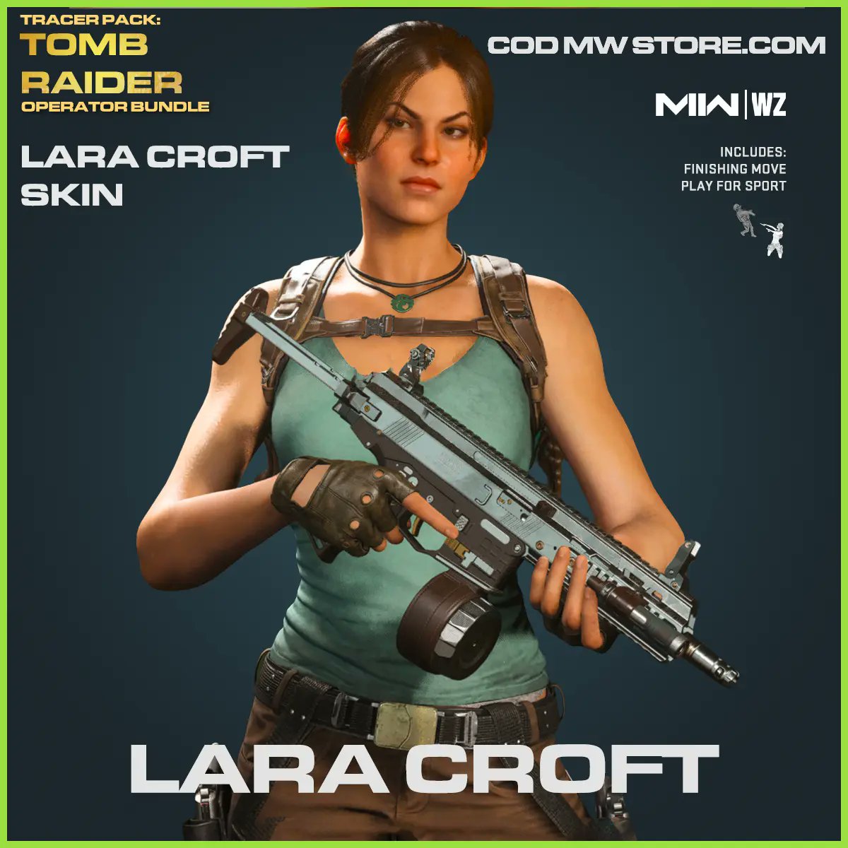propumper's tweet photo. @tombraider To my taste, there's Lara Croft She looks much better than the one they put in #CallOfDuty https://t.co/bYtQo0UL9z