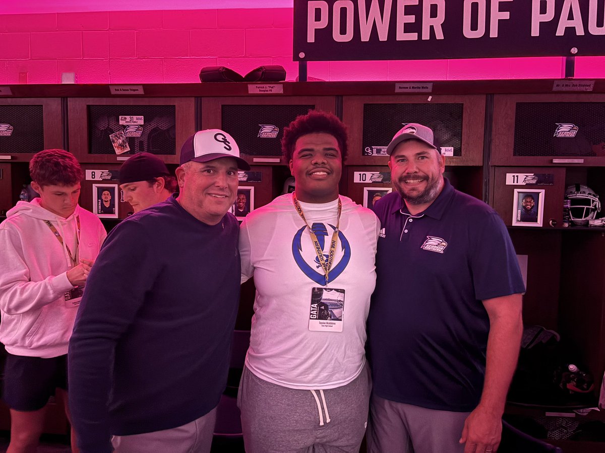 How about them eagles 🦅!! <a href="/GSAthletics_FB/">Georgia Southern Football</a> #HailSouthern