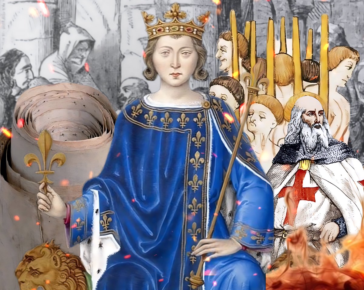 HistoireOdyssee's tweet photo. C'est la plus grande opération de police du Moyen Âge : l'arrestation des Templiers, le vendredi 13 octobre 1307.

Une poignée d'entre eux réussit à s'enfuir, mais les autres sont capturés et livrés à l'Inquisition. Ce procès, long et implacable, durera sept années. [1/10] https://t.co/YoR8KRDpkr