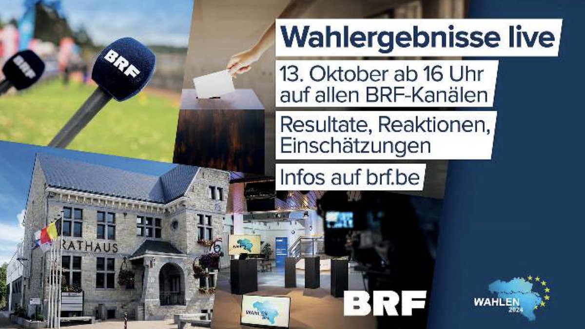 ➡️ brf.be
#Wahlen #Wahl24 #Wahlen2024 #Kommunalwahl #Belgien #Ostbelgien