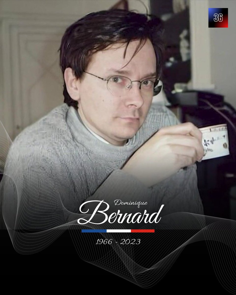 Hommage à Dominique Bernard, professeur assassiné par un terroriste islamiste le 13 octobre 2023 à Arras.

Dominique Bernard, âgé de 57, était agrégé de lettres modernes.

Trois autres membres de l'établissement ont été blessés.

N'oublions jamais.

(© DR)