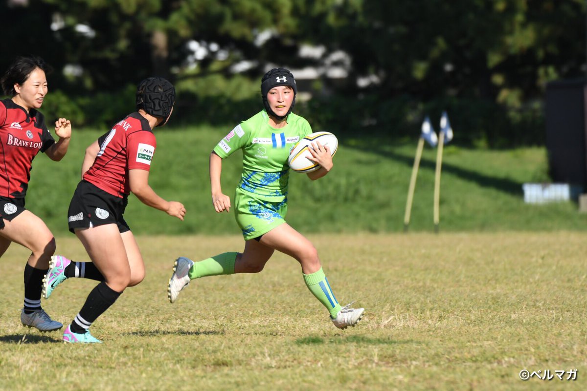 bellmaga_12's tweet photo. CAPITAL WOMENS SEVENS 2024 横浜ラウンド
湘南ベルマーレラグビーセブンスは、ブレイブルーヴと対戦し、室岡絵里選手が1トライを挙げました。
#bellmare
#bell7
#湘南ベルマーレラグビーチーム
#rugbygirls
#rugby7s
#capitalwomenssevens2024
#CWS2024
#ベルマガ https://t.co/mpLps0rbT7