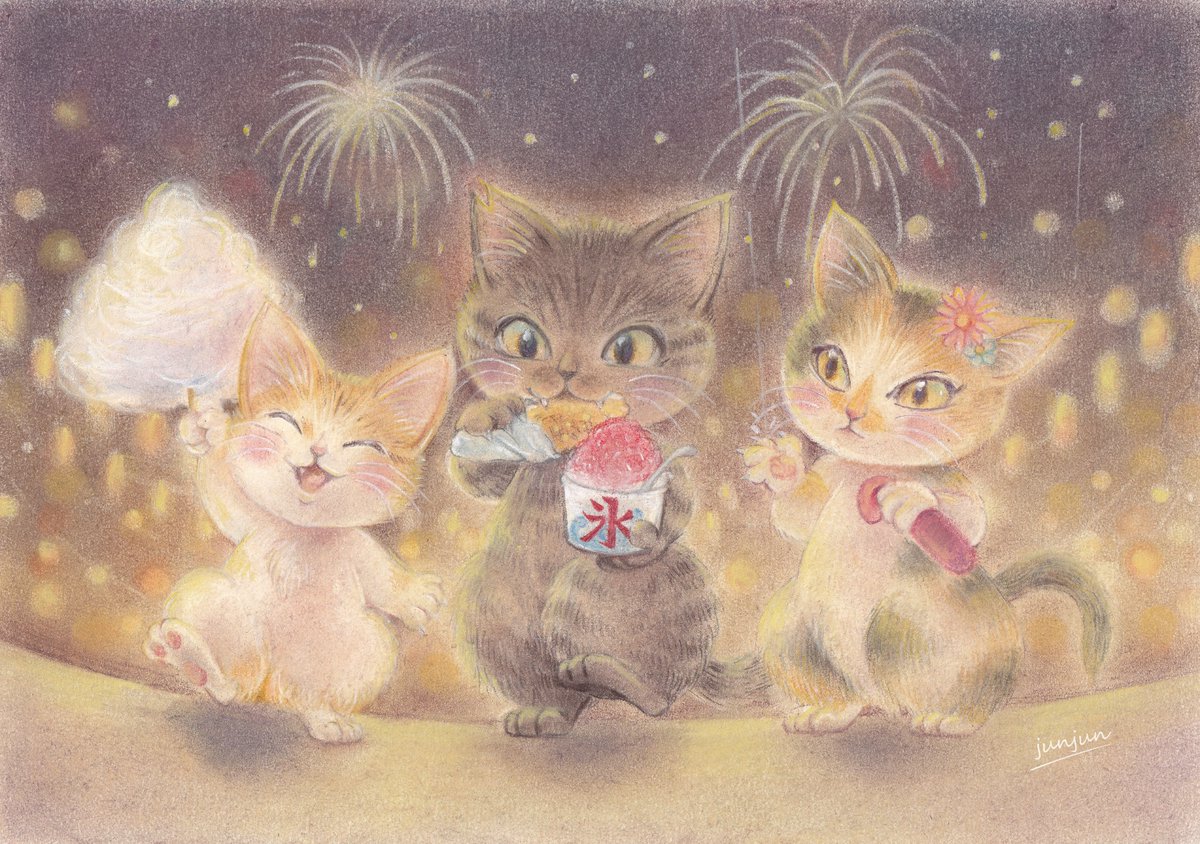 JunJun！【パステル画　原画】 junjun⭐️うちの子似顔絵【どうぶつART WORKS