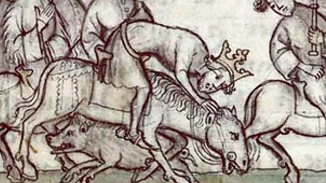 FrPittoresque's tweet photo. 🔴 𝐈𝐋 𝐘 𝐀 𝟖𝟗𝟑 𝐀𝐍𝐒 | Le #13Octobre 1131 : mort de #Philippe, fils du #roi #LouisVI le Gros. Un cochon s’embarrassa dans les jambes de son cheval qui, effarouché, se cabra, renversant trop rudement son cavalier ➽ https://t.co/j6S8naQRl2 https://t.co/YVbgcNFktK