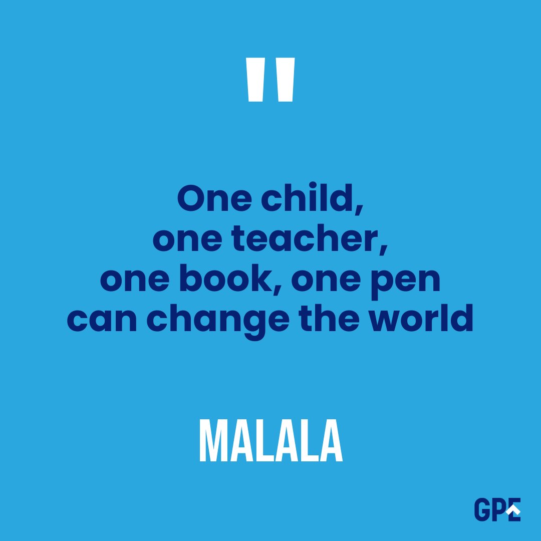 This will never lose relevance.

Thank you for inspiring a generation, <a href="/Malala/">Malala Yousafzai</a>

<a href="/MalalaFund/">Malala Fund</a>