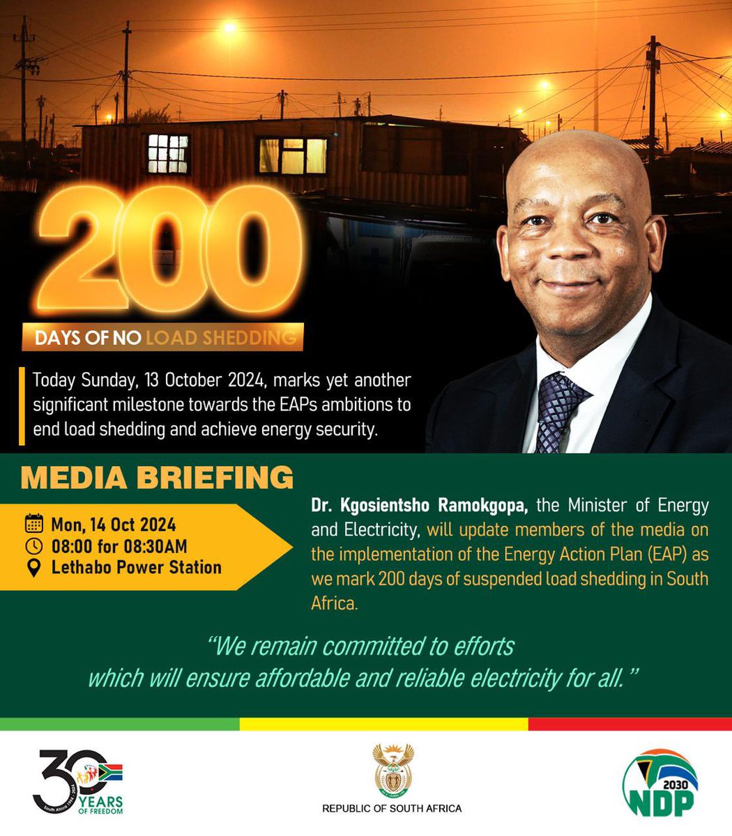 Dr Kgosientsho Ramokgopa tweet media