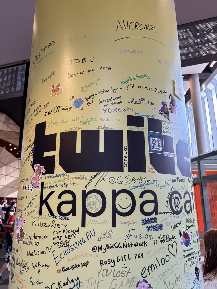 izzywonderful's tweet photo. @PAXAus Left my mark at PAX 2024. https://t.co/coBkRrJ4AJ