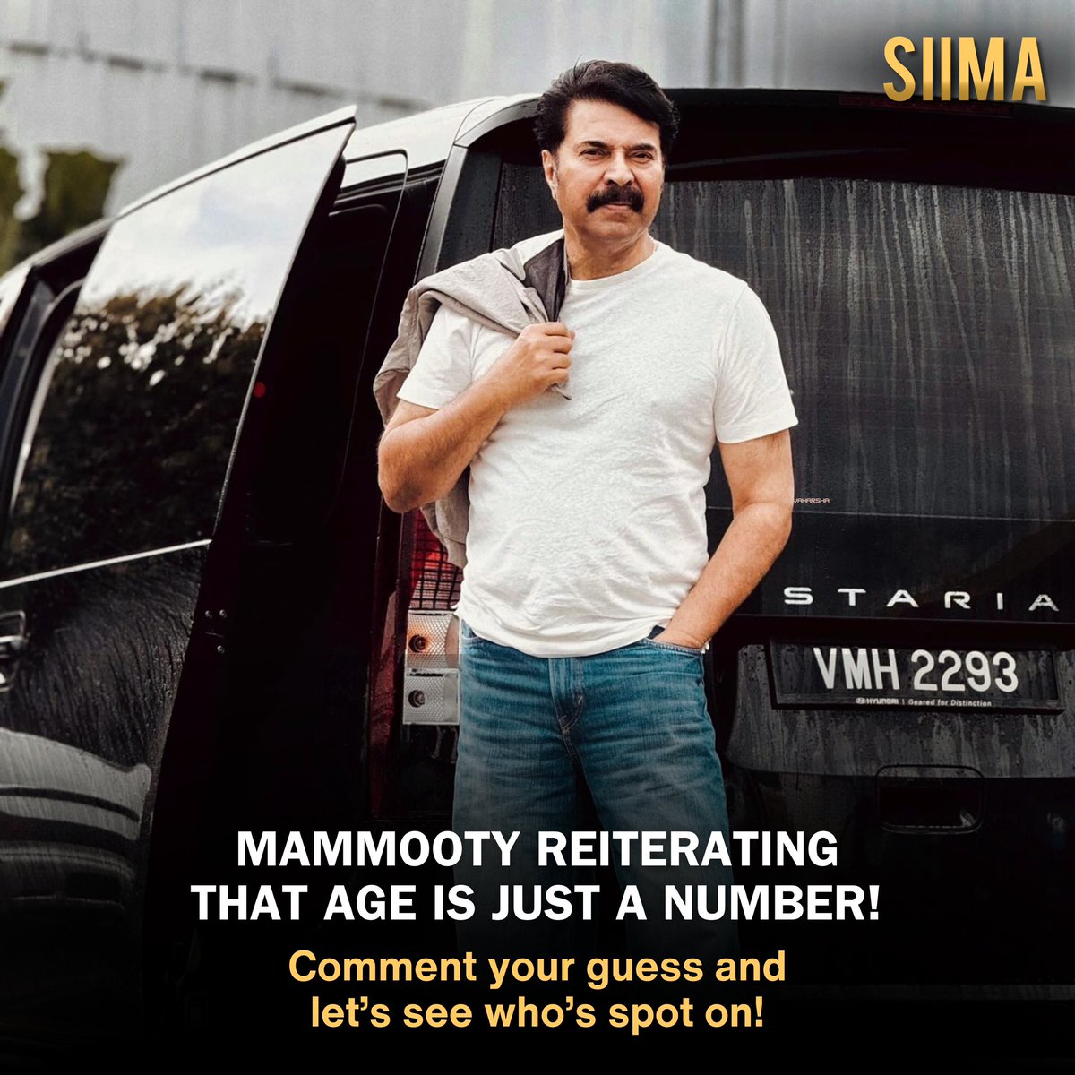 siima's tweet image. .@mammukka Reiterating that age is just a number! Comment your guess and let’s see who’s spot on! 🤔🎉 #AgeChallenge #GuessIfYouCan #siima