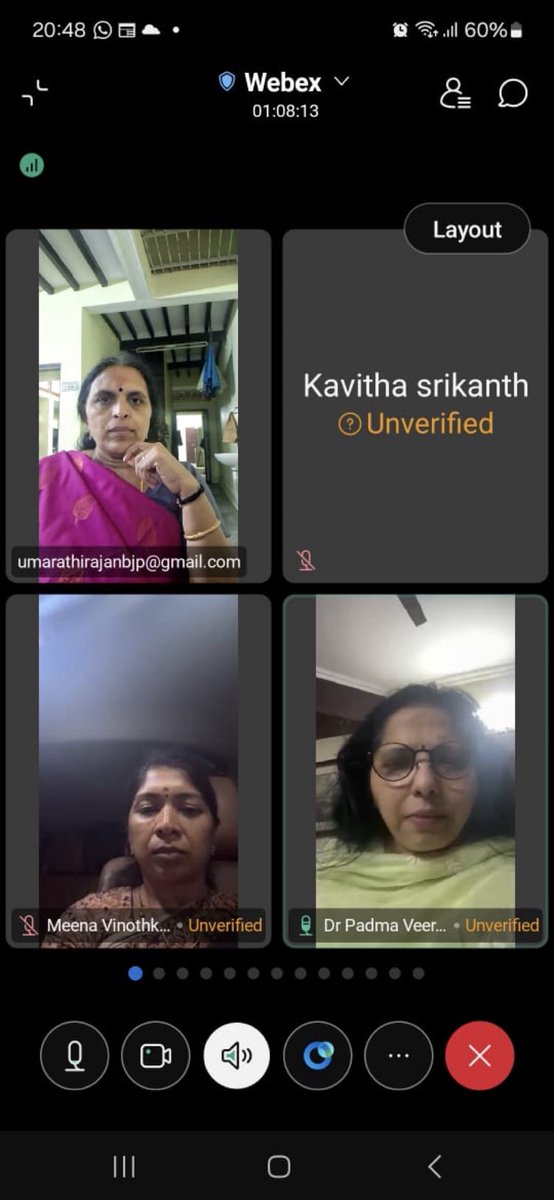 MeenaBJP5's tweet photo. Virtual Meeting on #SadsyataAbhiyan2024 by Mahila Morcha,Tamil Nadu ⁦@JPNadda⁩ ⁦@blsanthosh⁩ ⁦@VanathiBJP⁩ ⁦@BJPMahilaMorcha⁩⁦⁦@TawdeVinod⁩ ⁦@UmarathiBJP⁩ https://t.co/LBgrLgWA7v