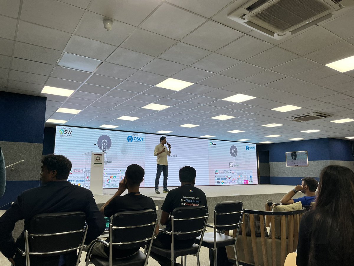 CipherXero's tweet image. ElasticSearch session ✅ Now diving into the essence of Open Source 🌍💻 – it’s more than just code; it’s community, collaboration, and creativity! Feeling inspired to make my mark ✨ #OpenSourceWeekend x #Hacktoberfest #CodeForGood
#opensourceDay 
@OSWeekend 
@Interledger