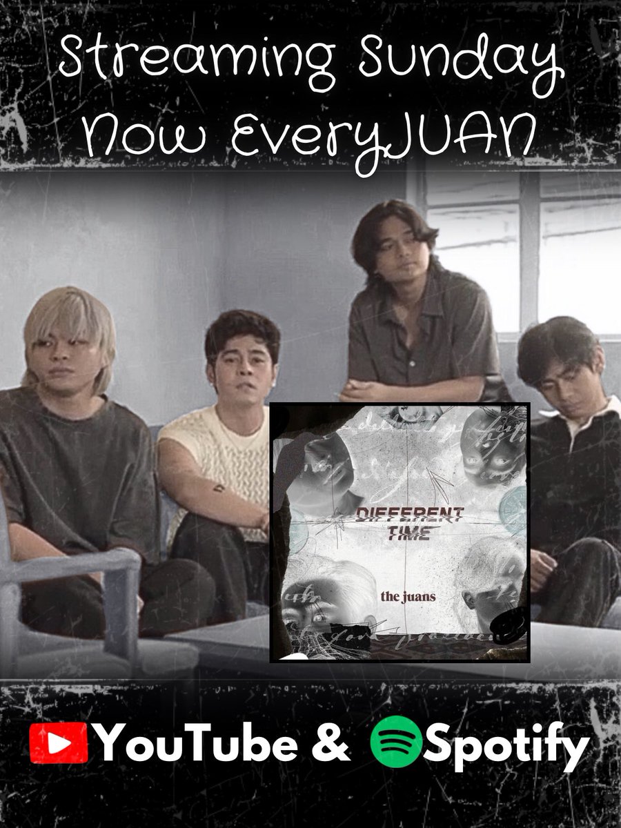 juanistasUSA's tweet image. ✨Its Officially Time #Juanistas✨

Let’s Stream #DifferentTime by #TheJuans &amp;amp; have Fun!🤗 24 Hour #StreamingSunday party &amp;amp; do not forget your snacks &amp;amp; tissues. 
Different Time feels 🕗🥺🤧

YouTube: youtu.be/LssuqvvjhwE?si…
Spotify: open.spotify.com/track/4PkHlQki…