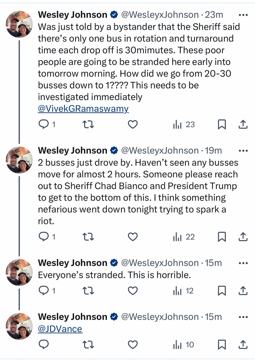 WUTangKids's tweet image. Catching up on Trump’s rally at Coachella and apparently all the cult members got stranded 5 miles from the parking lot 🤣https://t.co/Jdz8LPCKtp