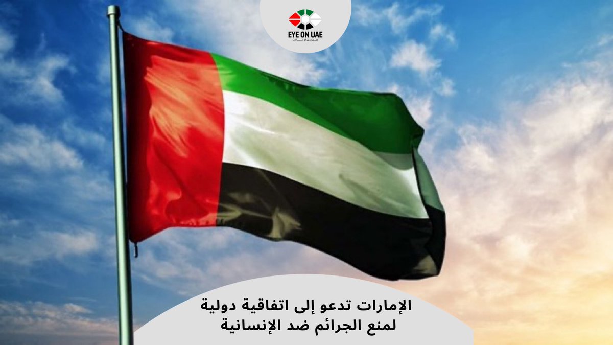 الإمارات تدعو إلى اتفاقية دولية لمنع الجرائم ضد الإنسانية