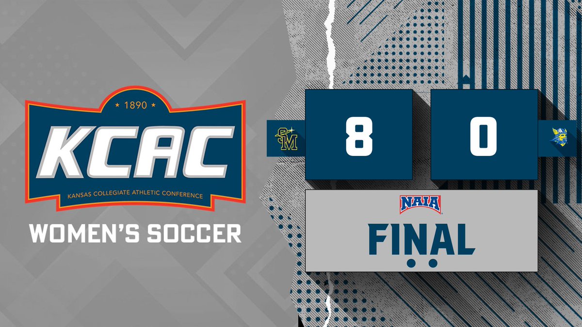 FINAL: Nanako Hallier (three goals) and Rebecca Lord (two goals) lead the way as <a href="/USM_Athletics/">USM Athletics</a> defeats <a href="/BethanySwedes/">Bethany Swedes</a> 8-0! #KCACwsoccer #KCACscores

2024 KCAC Women's Soccer Standings: bit.ly/4dbf5Y4

<a href="/NAIA/">NAIA</a>