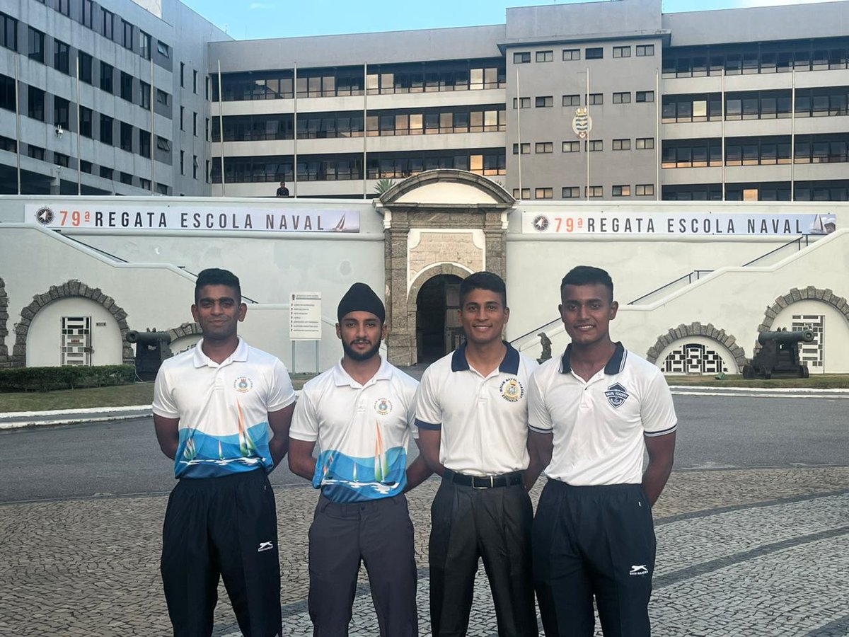 Indian Naval Academy tweet media