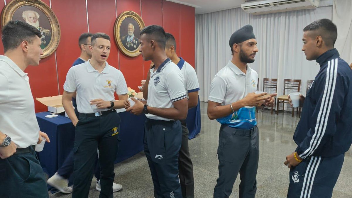 Indian Naval Academy tweet media