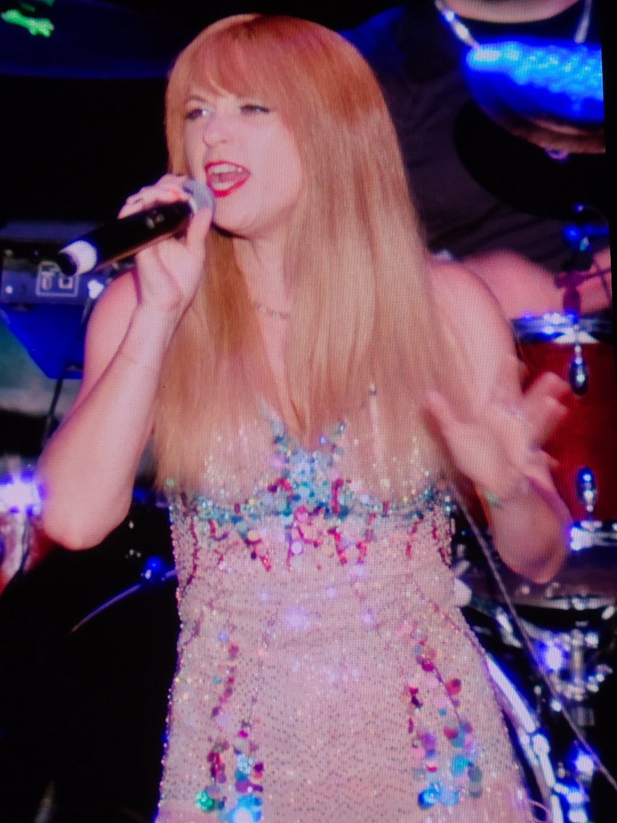 We're with the kids at a Taylor Swift tribute show, and I swear that <a href="/LTK_KrugLab/">Laurie Krug</a> is performing 😂