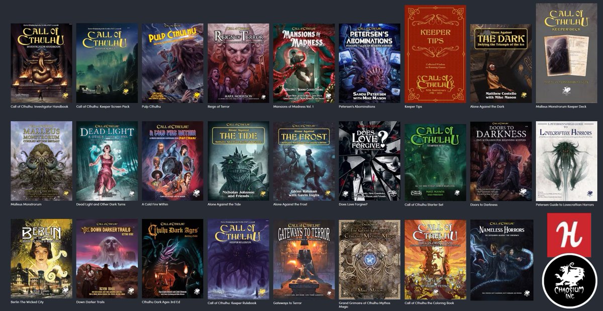 Ab Chaos #253: Don't miss the Call of Cthulhu Humble Bundle encore edition! - mailchi.mp/9fee402b7b25/a…