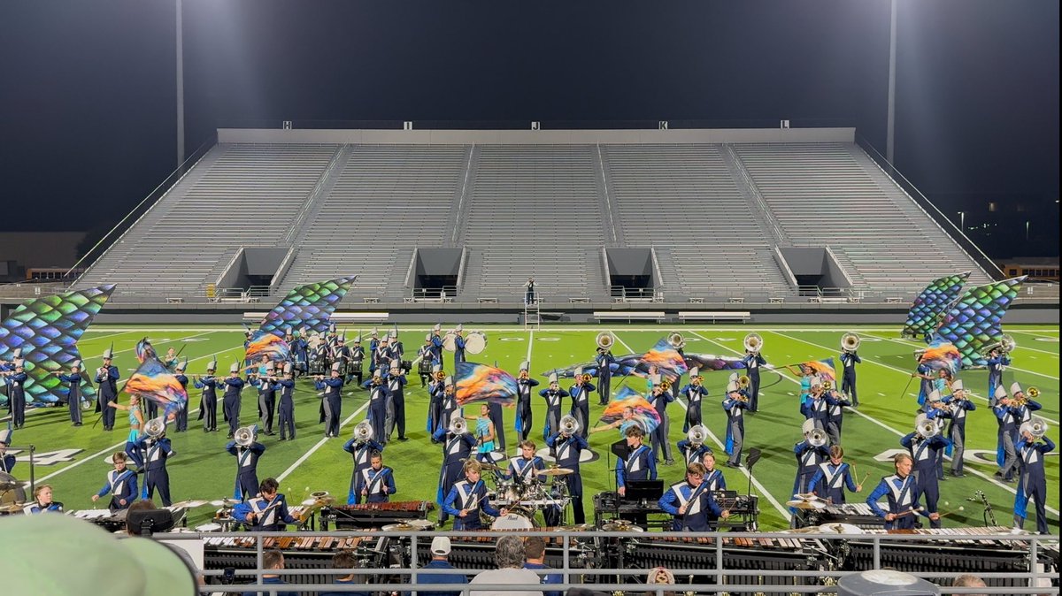 Fantastic performance from the <a href="/spartanregband/">Spartan Regiment</a> in Finals at the Birdville  Marching Festival tonight! <a href="/BISD_FineArts/">BISD Fine Arts</a>