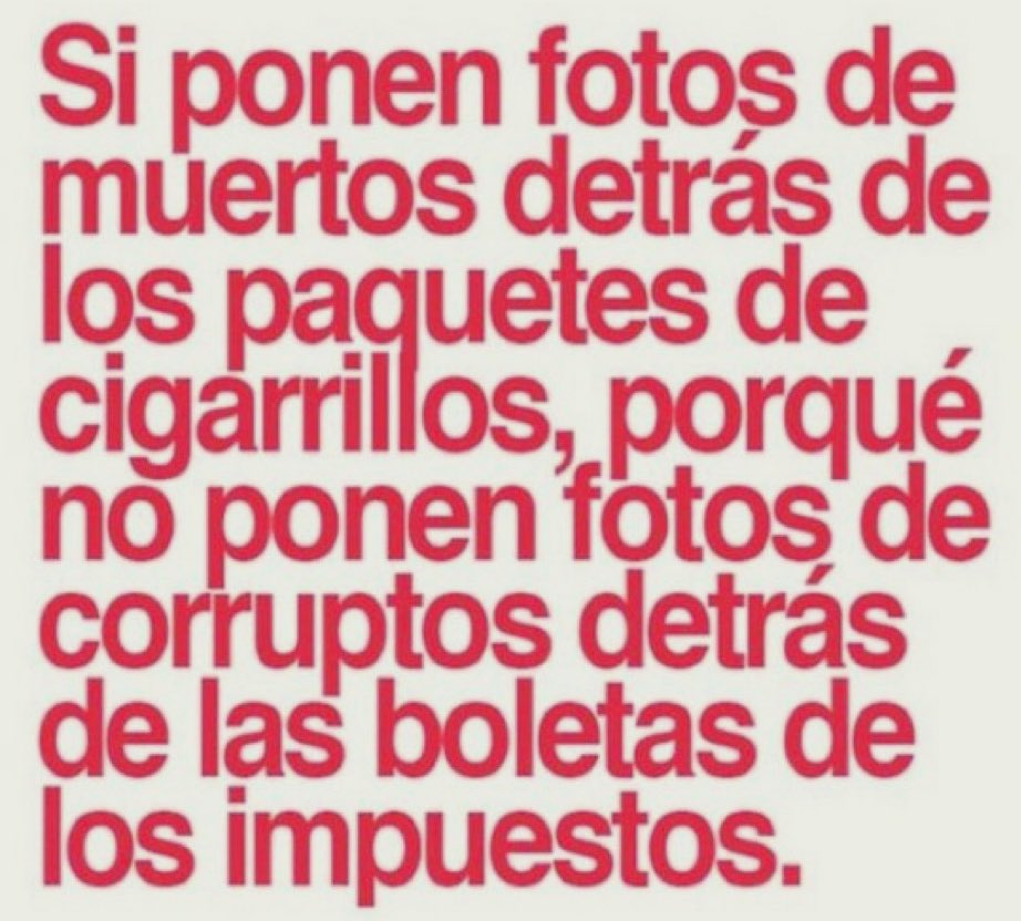 La verdad es que tiene un punto el autor de esta frase…