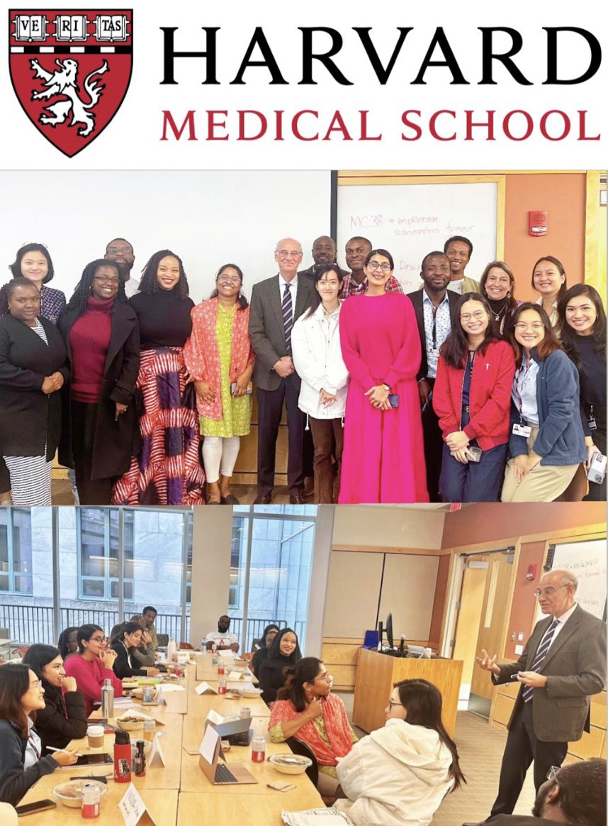 Priyanka Chahal (@pricxl) on Twitter photo We had an opportunity to have lunch and a great conversation with Dr. <a href="/RifatAtun/">Rifat Atun</a> this week! Our entire #MMScGHD <a href="/harvardmed/">Harvard Medical School</a> class of 2026 was excited to meet him, while exchanging many insights on health care reforms, and strengthening.
#HarvardMMScGHD #GlobalHealth We had an opportunity to have lunch and a great conversation with Dr. <a href="/RifatAtun/">Rifat Atun</a> this week! Our entire #MMScGHD <a href="/harvardmed/">Harvard Medical School</a> class of 2026 was excited to meet him, while exchanging many insights on health care reforms, and strengthening.
#HarvardMMScGHD #GlobalHealth