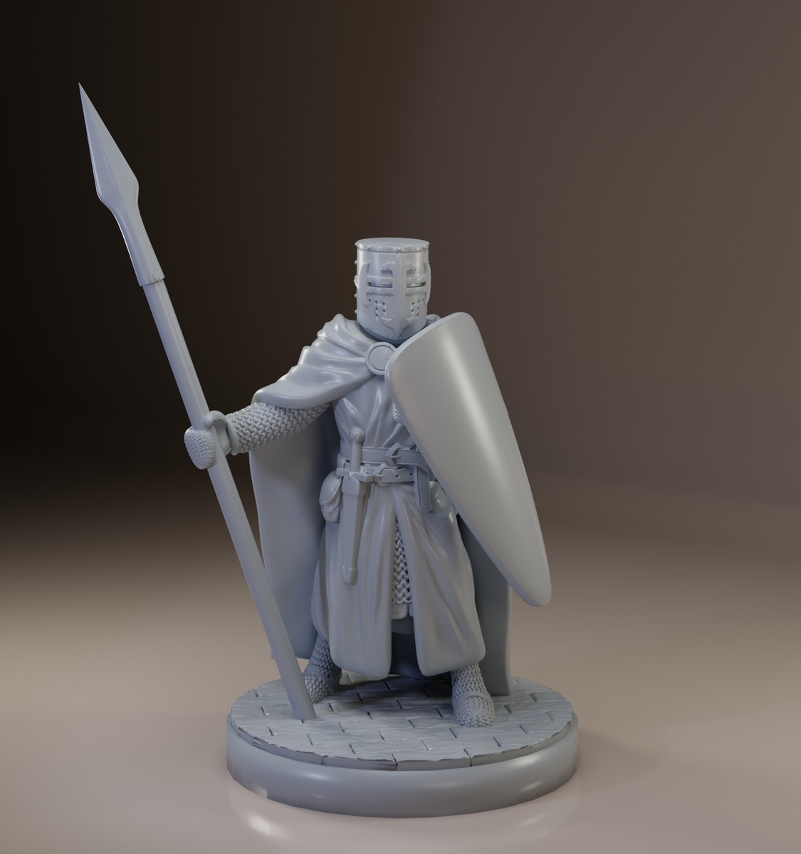 RogueHero3d's tweet photo. Back to sculpting knights, this time working on Hospitallers. A really interesting faction in my opinion.
This model is now available on Cults3d and Myminifactory
#zbrush #3dprint #3dmodeling #characterart #3d #b3d https://t.co/L2YaUscnN1