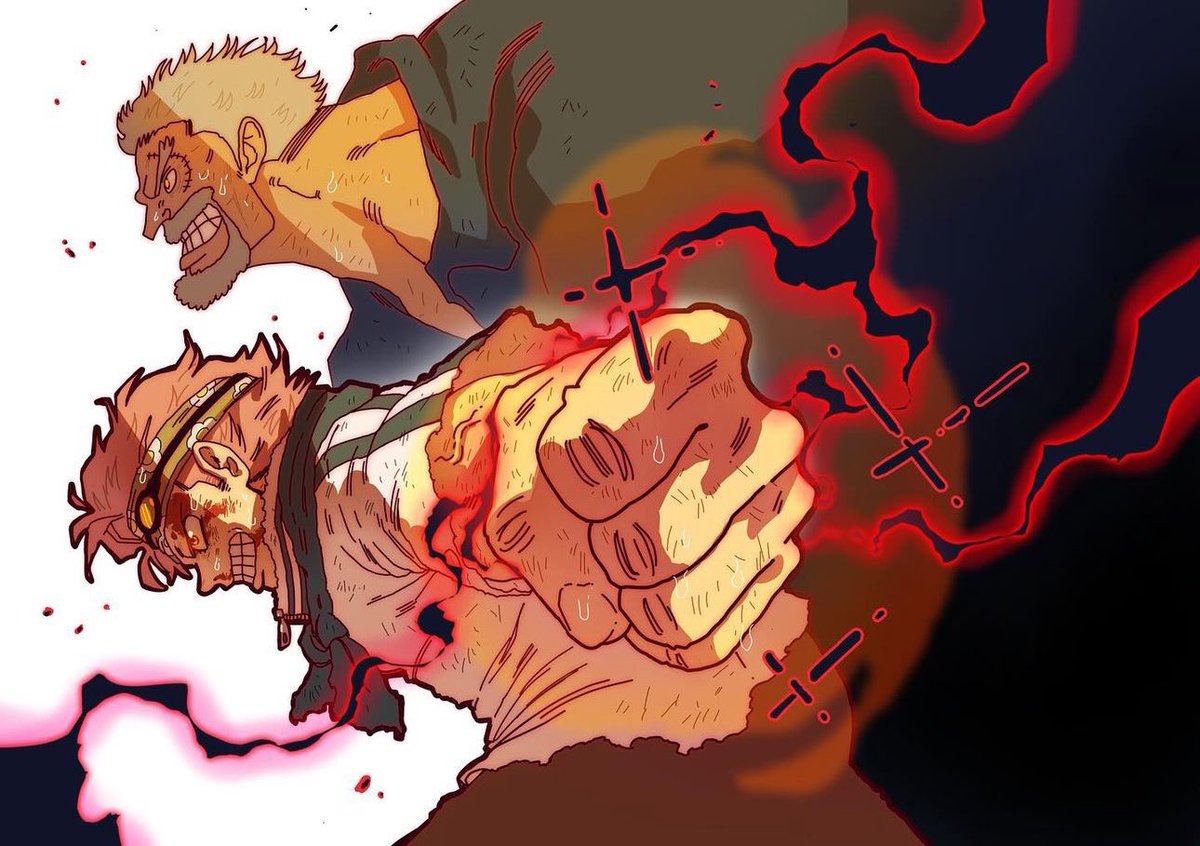 #ONEPIECE1122 
Manga vs Anime comparison of the best panels from the episode a thread (🧵)

(Toei cooked)